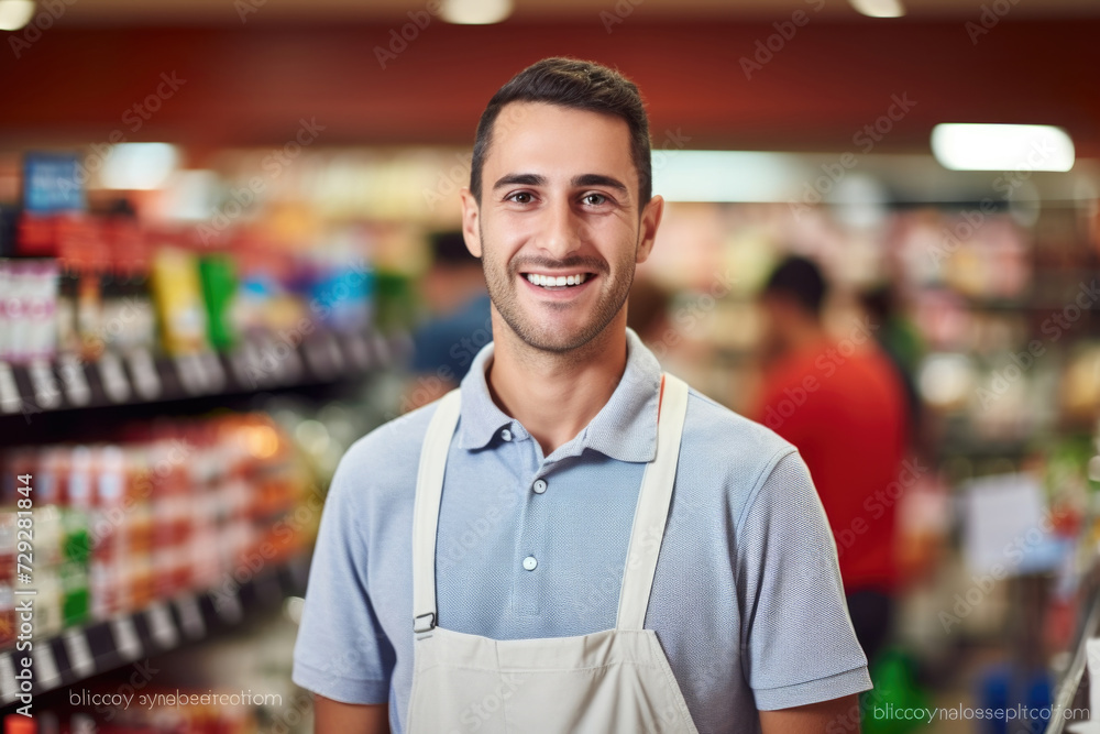 store or shop clerk person portrait concept store or shop clerk person portrait concept