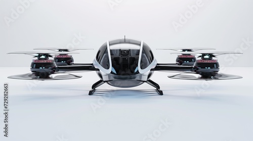 Modern Taxi quadcopter © cherezoff