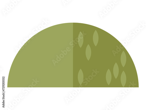 Bush vector illustration. The bush concept encapsulates vibrancy and diversity botanical life Wild plant thickets serve as natural refuge for variety wildlife Planting leafy shrubbery enhances natural