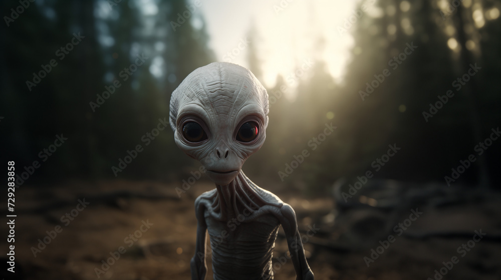 An alien on planet earth An alien on planet earth