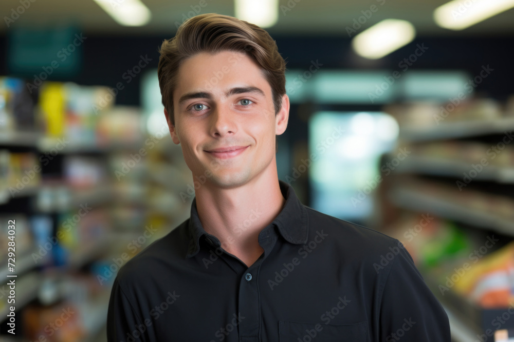 store or shop clerk person portrait concept store or shop clerk person portrait concept