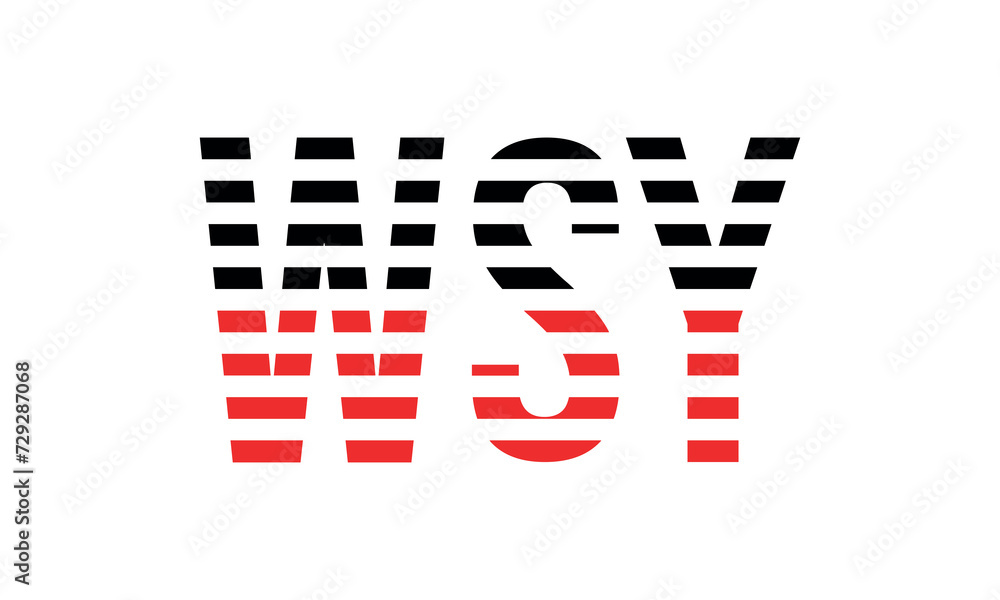 WSY three initial letter iconic line negative space minimal logo design vector template. monogram, abstract, wordmark, business, typography, minimalist, brand, company, flat, modern, unique, simple WSY three initial letter iconic line negative space minimal logo design vector template. monogram, abstract, wordmark, business, typography, minimalist, brand, company, flat, modern, unique, simple