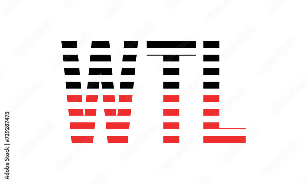 WTL three initial letter iconic line negative space minimal logo design vector template. monogram, abstract, wordmark, business, typography, minimalist, brand, company, flat, modern, unique, simple WTL three initial letter iconic line negative space minimal logo design vector template. monogram, abstract, wordmark, business, typography, minimalist, brand, company, flat, modern, unique, simple