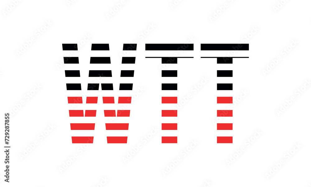 WTT three initial letter iconic line negative space minimal logo design vector template. monogram, abstract, wordmark, business, typography, minimalist, brand, company, flat, modern, unique, simple WTT three initial letter iconic line negative space minimal logo design vector template. monogram, abstract, wordmark, business, typography, minimalist, brand, company, flat, modern, unique, simple