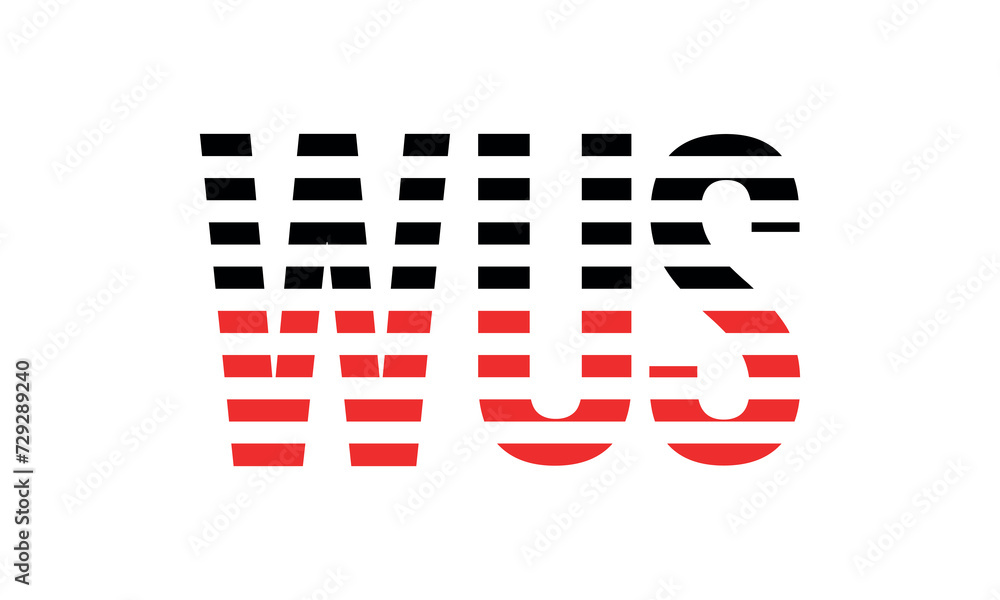 WUS three initial letter iconic line negative space minimal logo design vector template. monogram, abstract, wordmark, business, typography, minimalist, brand, company, flat, modern, unique, simple WUS three initial letter iconic line negative space minimal logo design vector template. monogram, abstract, wordmark, business, typography, minimalist, brand, company, flat, modern, unique, simple