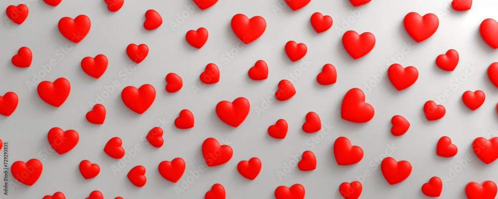 Valentine's day background with red heart Valentine's day background with red heart