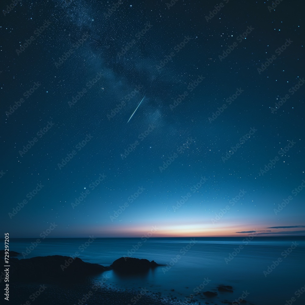 night sky and moon night sky and moon