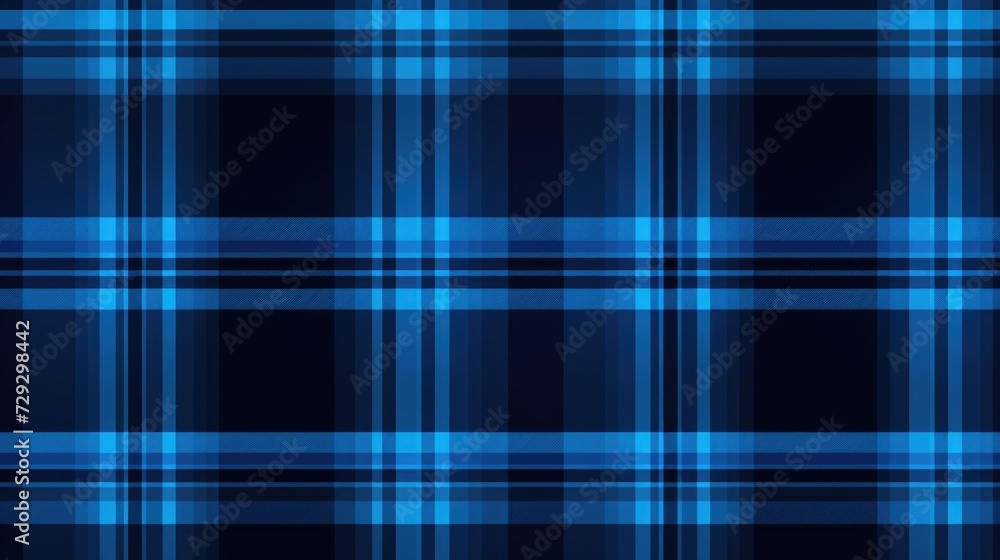 Blue Plaid Tartan Fabric Texture Blue Plaid Tartan Fabric Texture