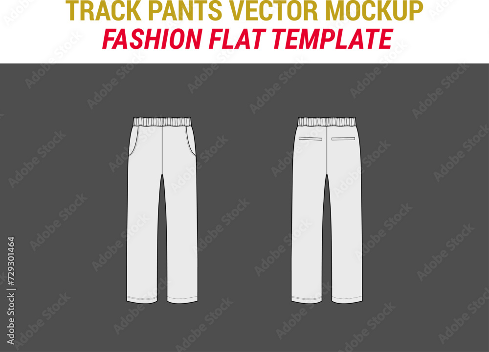 Track Pants Vector Mockup Template Technical Trackpants Sketch Loungewear Pants Mockup Workout Trousers Vector Track Pants Vector Mockup Template Technical Trackpants Sketch Loungewear Pants Mockup Workout Trousers Vector