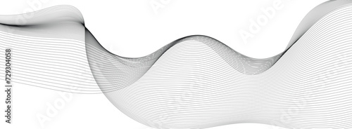 futuristic Line stripe pattern on white Wavy background. abstract modern background futuristic graphic energy sound waves technology concept design 