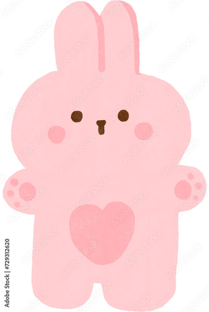 rabbit bunny Clipart. isolated on transparent background rabbit bunny Clipart. isolated on transparent background