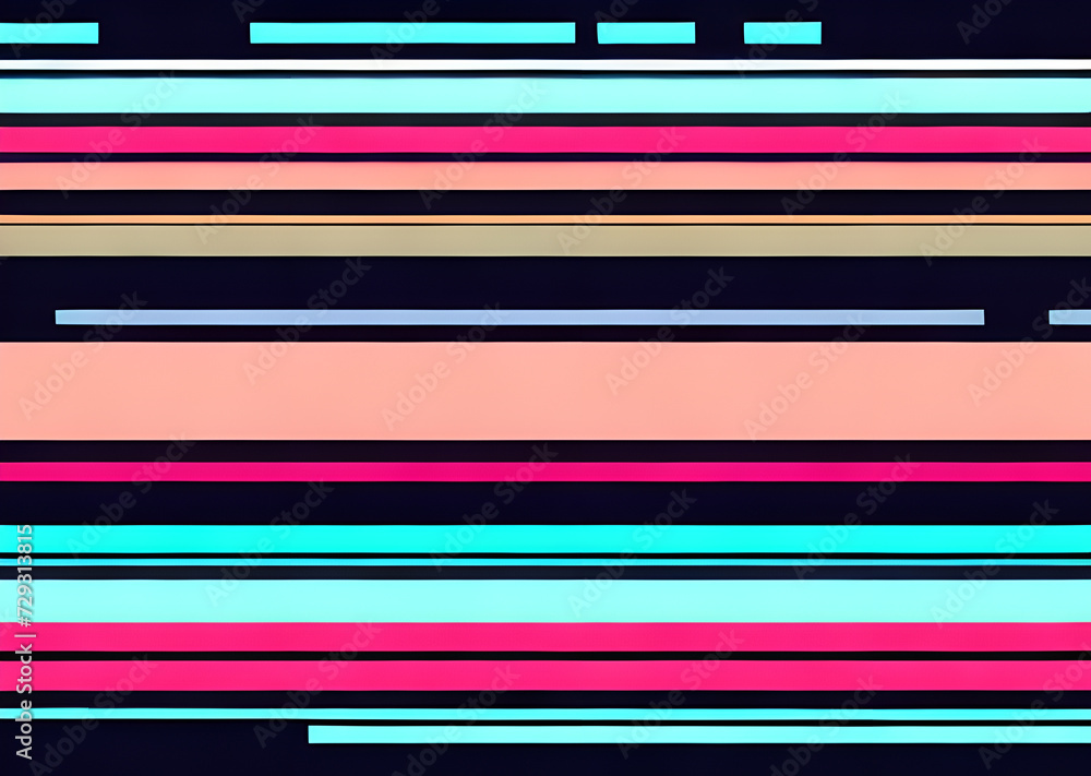 Bright abstract stripes, Mix of glitch noises and colors, In grunge style with elements of sc-fi technology, imitation of screen errors, background, design, wallpaper, for your project,Generative AI Bright abstract stripes, Mix of glitch noises and colors, In grunge style with elements of sc-fi technology, imitation of screen errors, background, design, wallpaper, for your project,Generative AI