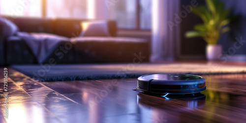 Robotic Cleaning: Robot Vacuum Cleaner Operating in a Home Environment