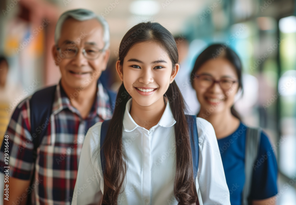 Generations United: Smiling faces of diverse students, young and old, represent the power of education and lifelong learning Generations United: Smiling faces of diverse students, young and old, represent the power of education and lifelong learning
