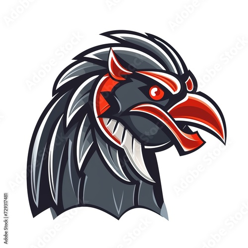 Wallpaper Mural Feathered mascot logo, symbol of freedom and grace Torontodigital.ca