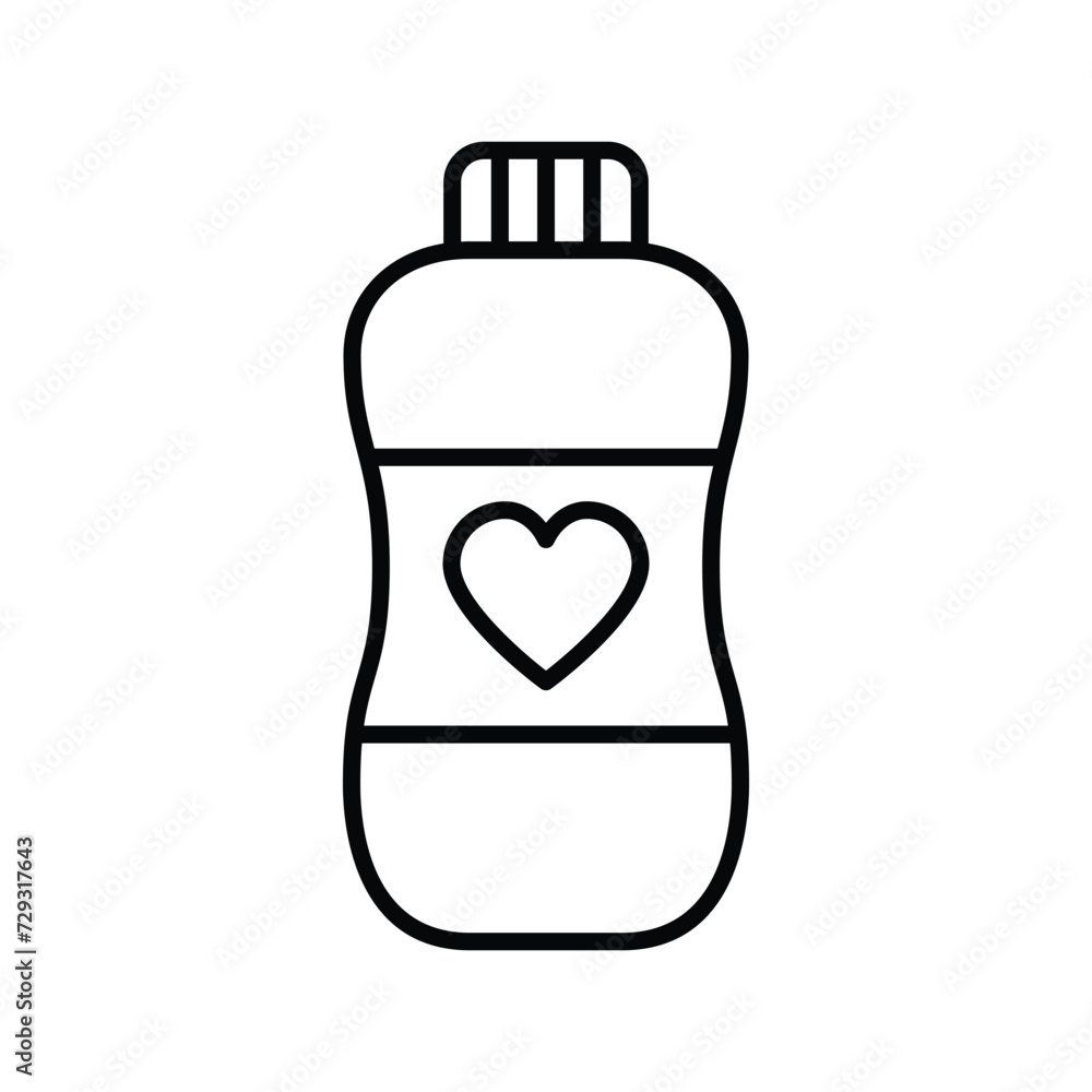 Fototapeta premium Baby Powder Icon Vector Design Template