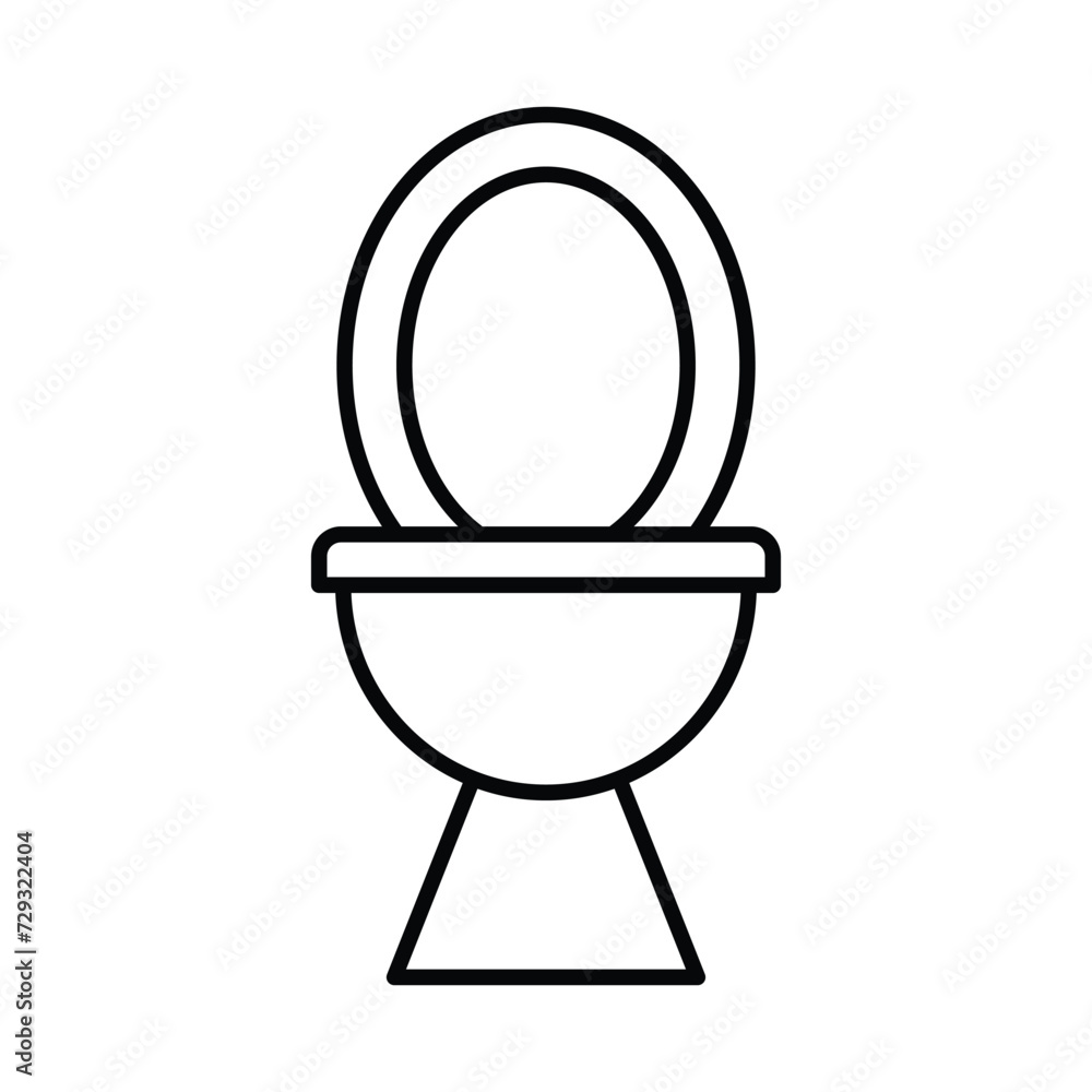 Water Closet Icon Vector Design Template Water Closet Icon Vector Design Template