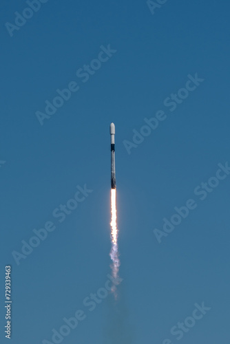 Cuadro en lienzo Rocket Launch Liftoff