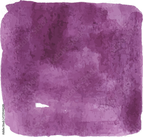 abstract purple watercolor paint element