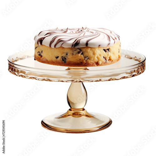 Cake Stand on transparent background