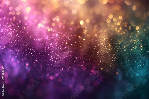 abstract background with a bokeh effect. Mardi Gras concept, party, carnival, festival