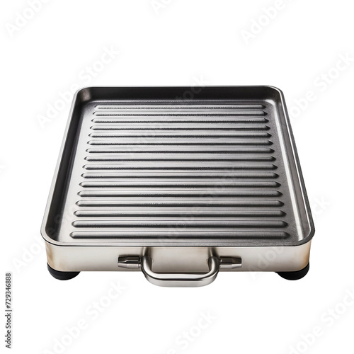 Griddle Cooking on transparent background photo