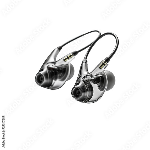 In-Ear Monitors on transparent background photo
