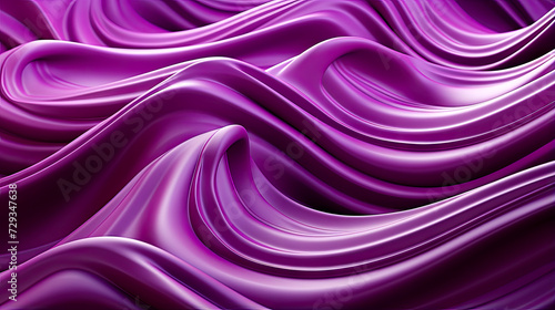 Silky Purple Waves