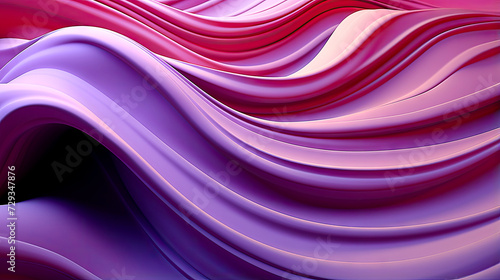 Soft Red and Purple Waves