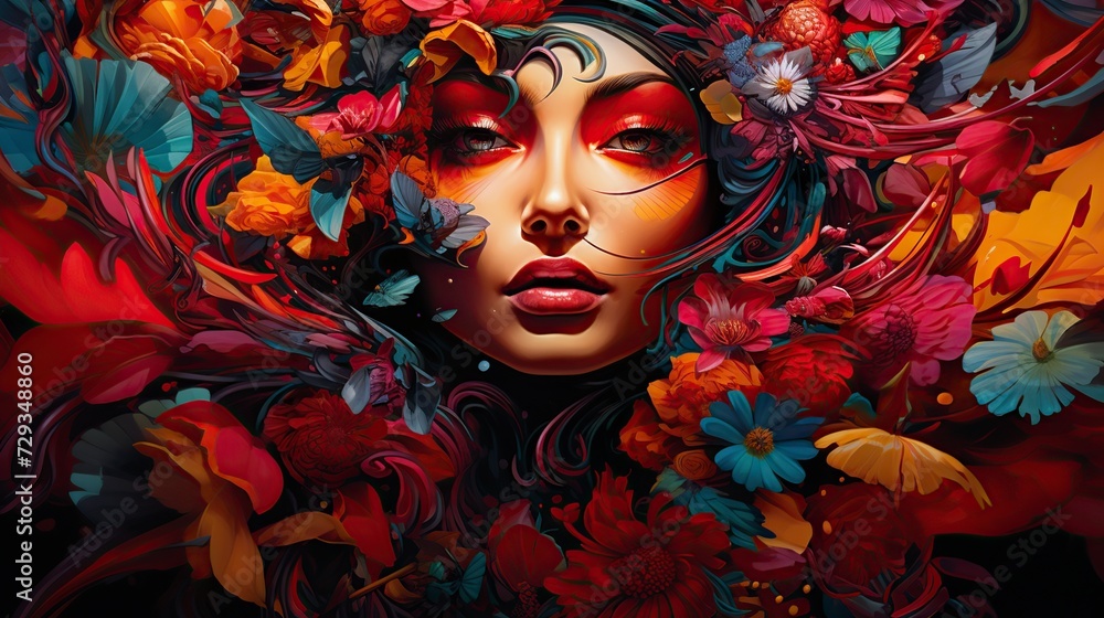 illustration, awesome images with bright bold colors to use as wallpapers