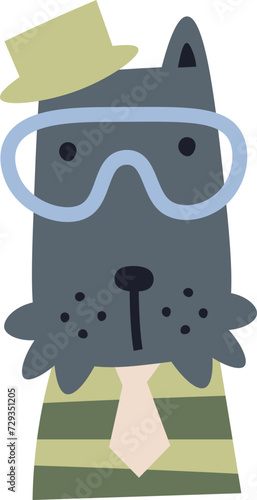 Dog In Fashion Clothes