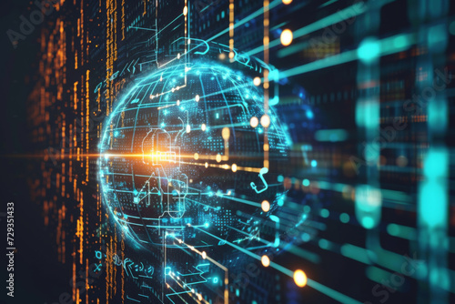 Wallpaper Mural Business digital Ai Artificial intelligence data science analytics. Torontodigital.ca