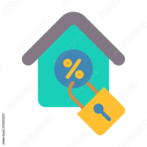 Fixed Rate Mortgage- Icon