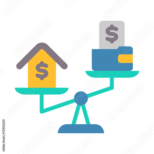 Debt To Income Ratio- Icon