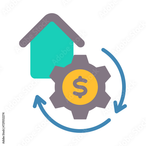 Mortgage Refinancing- Icon