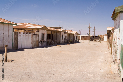 Geisterstadt Humberstone und Santa Laura Salpeterwerke, Chile, Südamerika