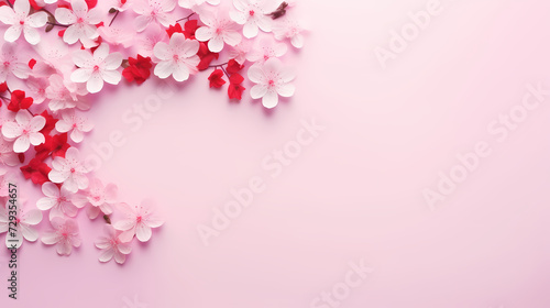 Wallpaper Mural Women's Day or Mother's Day theme background, decorative flower background pattern Torontodigital.ca