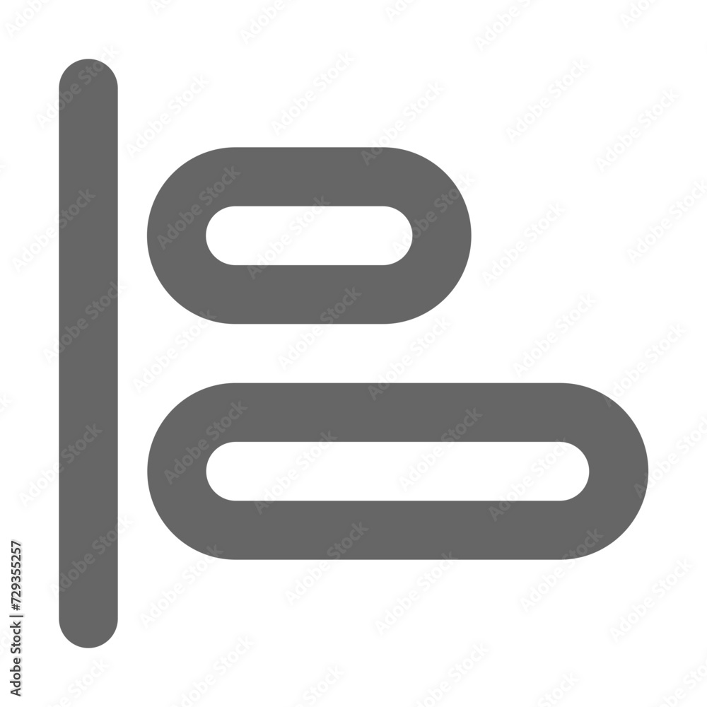 Chart icon outline style. Graph icon vector Chart icon outline style. Graph icon vector