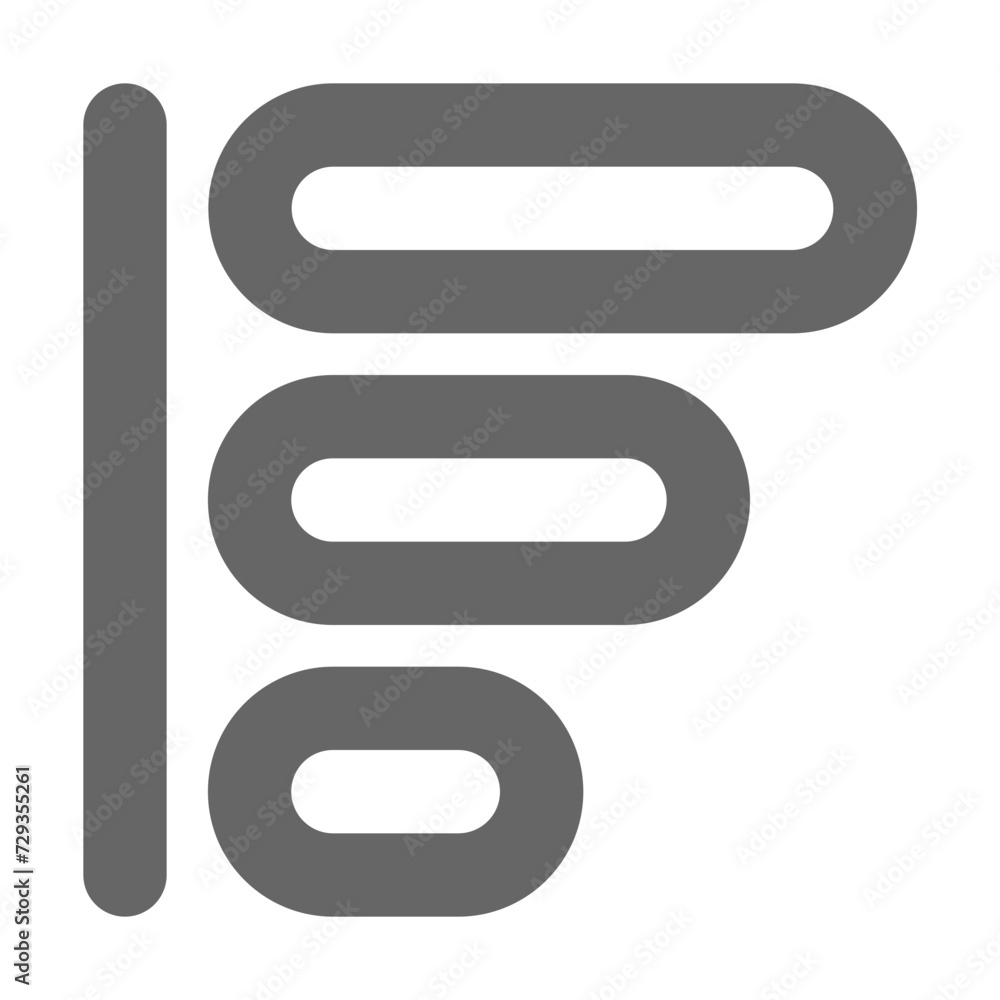 Chart icon outline style. Graph icon vector Chart icon outline style. Graph icon vector