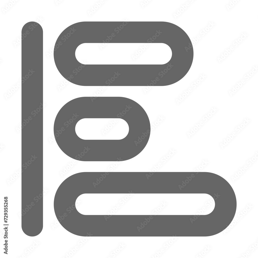 Chart icon outline style. Graph icon vector Chart icon outline style. Graph icon vector