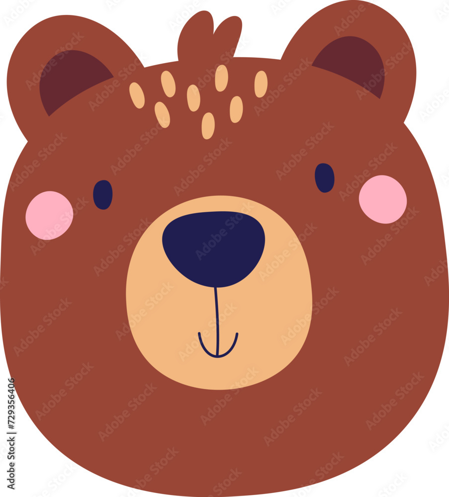Bear Animal Face
