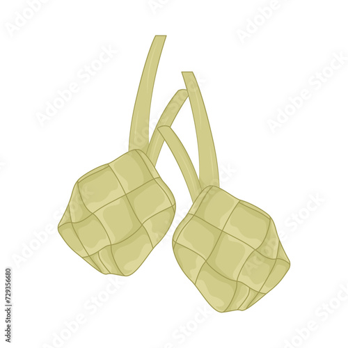 Illustration of Ketupat 