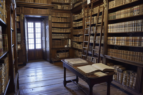 Private library of a noble family