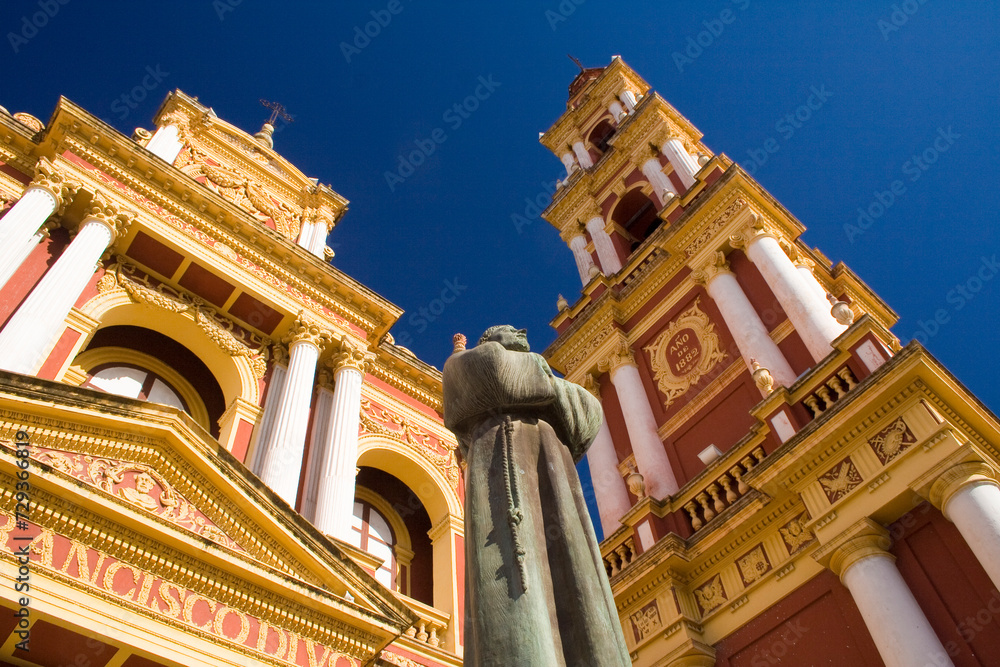 Kirche San Francisco, Kolonialkirche in Salta, Argentinien, Südamerika