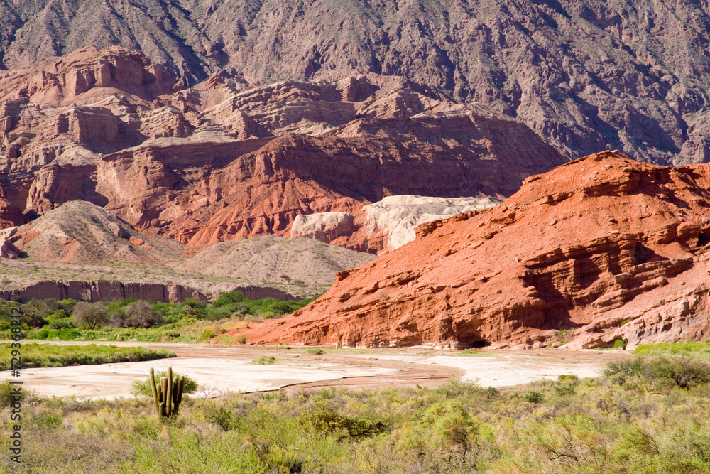 Quebrada de las Conchas, Region Salta, Argentinien, Südamerika