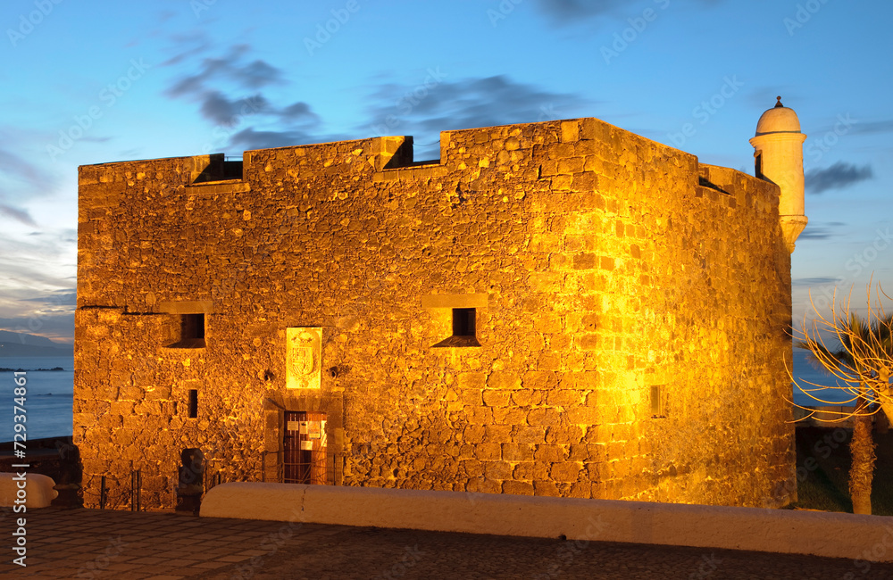 Castillo de San Felipe, Puerto de la Cruz, Teneriffa, Kanarische Inseln, Spanien, Europa