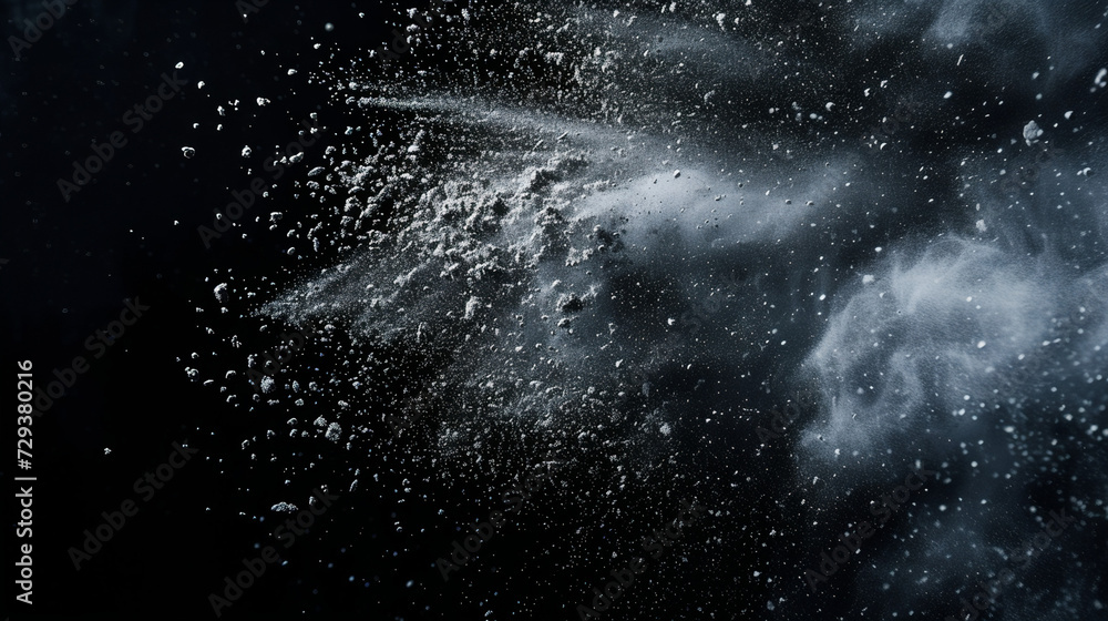 Obraz premium Smoke powder