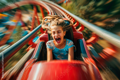 Unforgettable Childhood Memories: Riding the Popular Fair Rollercoaster 