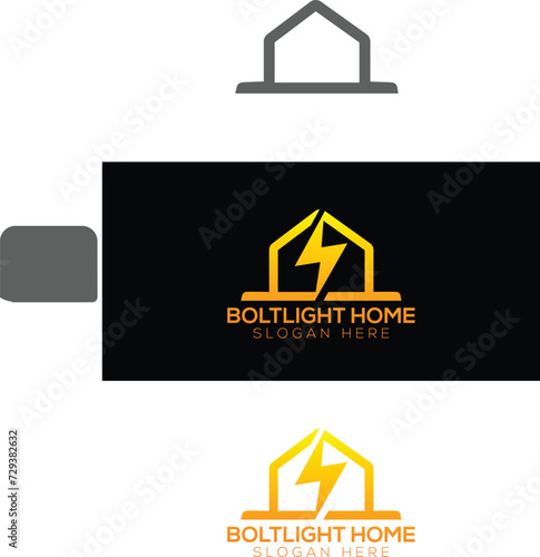 Bolt Light Logo Vector