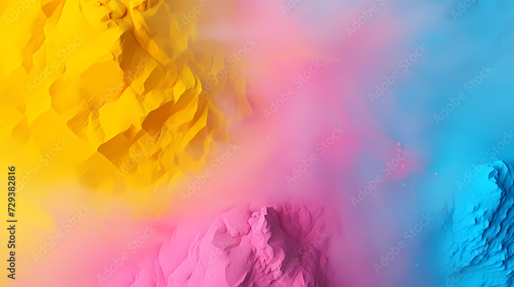 Obraz premium Indian holi festival, happy holi background